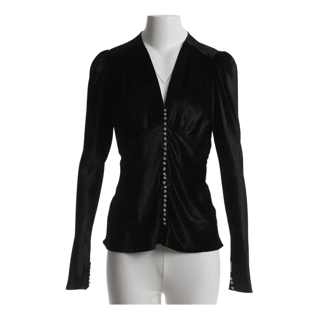 Pacco Rabbane Velvet & Crystal button top