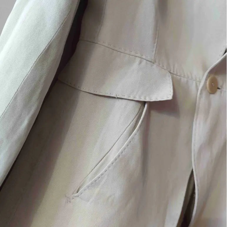 Jean Paul Gaultier Femme Sculpted Linen Blazer
