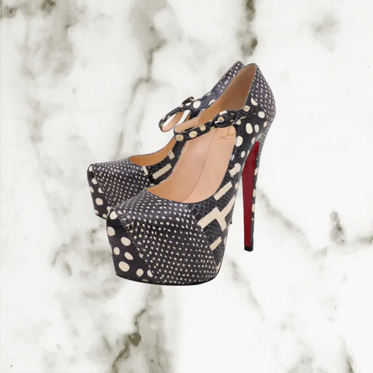 Christian Louboutin Snakeskin Lady Daf
