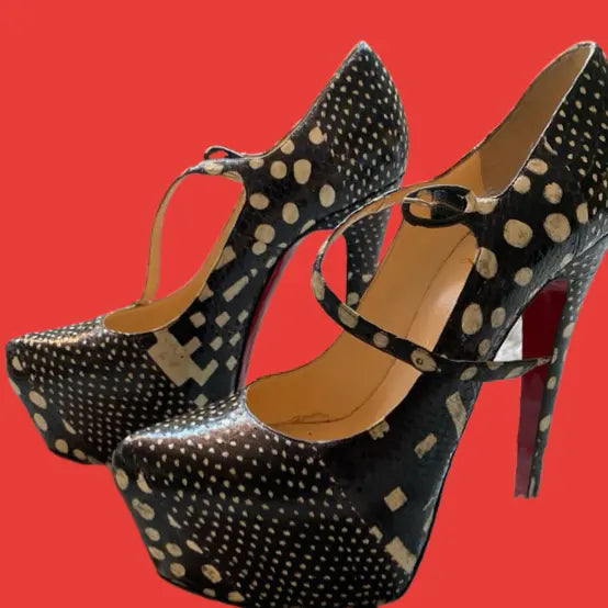 Christian Louboutin Snakeskin Lady Daf