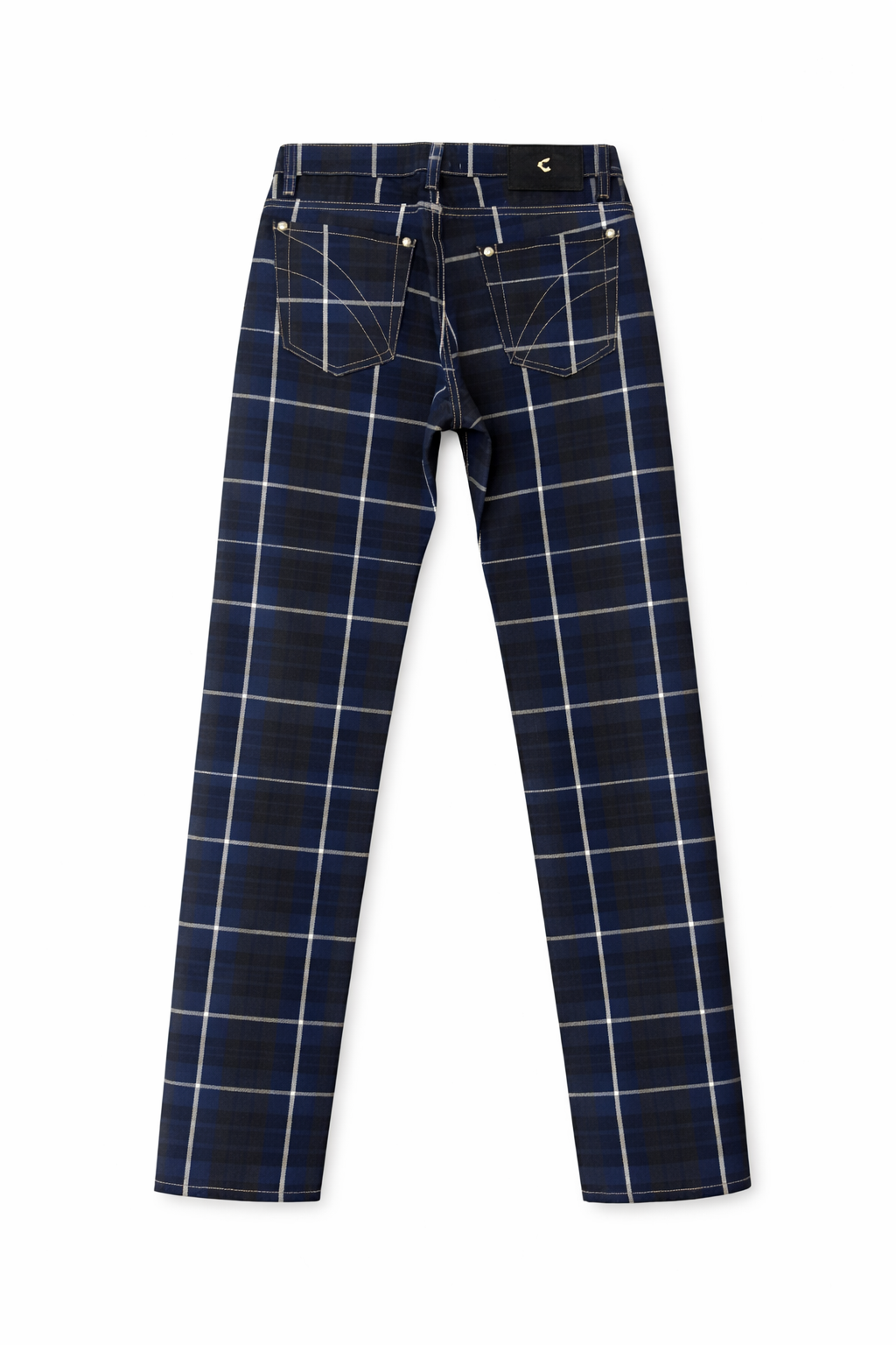 Vivienne Westwood Plaid Denim Pants